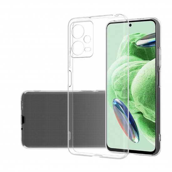 Redmi Note 12 Lux Seri Kamera Korumalı Premium Şeffaf Silikon Kılıf