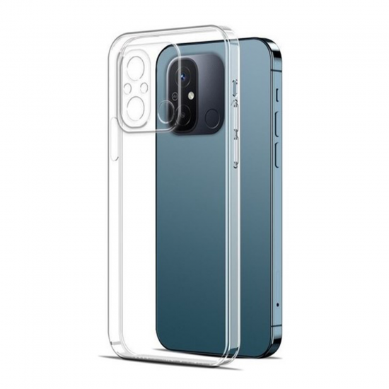 Xiaomi Redmi 12C Lux Seri Kamera Korumalı Premium Şeffaf Silikon Kılıf