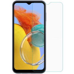 Samsung Galaxy M14 Uyumlu Şeffaf Temperli Cam Ekran Koruyucu
