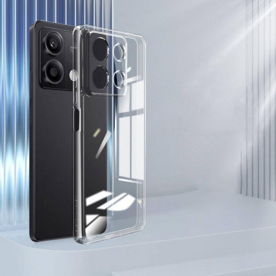 Xiaomi Redmi Note 13 4G Lux Seri Kamera Korumalı Premium Şeffaf Silikon Kılıf