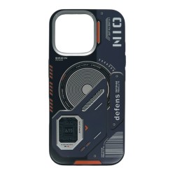 iPhone 16 Pro Max Uyumlu Nio Magsafe Matte Armor Kılıf (Siyah)