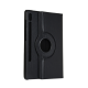 Samsung Galaxy Tab S9 FE 360 Dönen Standlı Kapaklı Kılıf (Siyah)