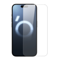 iPhone 16 Pro Uyumlu Şeffaf Temperli Cam Ekran Koruyucu
