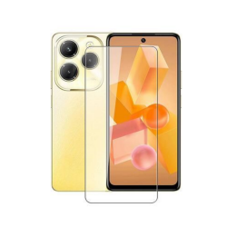 İnfinix Hot 40 Uyumlu Şeffaf Temperli Cam Ekran Koruyucu