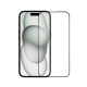 iPhone 16 Pro Uyumlu 5D Glass Temperli Cam Ekran Koruyucu (Siyah)