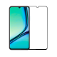 Realme Note 50 Uyumlu 5D Glass Temperli Cam Ekran Koruyucu (Siyah)