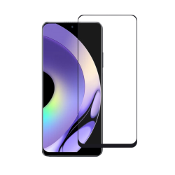Realme 10 Pro Uyumlu 5D Glass Temperli Cam Ekran Koruyucu (Siyah)