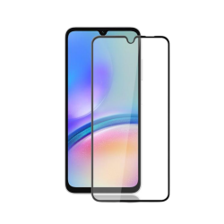 Samsung Galaxy A06 Uyumlu 5D Glass Temperli Cam Ekran Koruyucu (Siyah)
