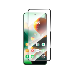 İnfinix Hot 40İ Uyumlu 5D Glass Temperli Cam Ekran Koruyucu (Siyah)