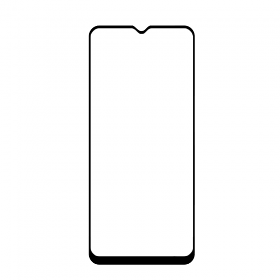 İnfinix Hot 30 Play Uyumlu 5D Glass Temperli Cam Ekran Koruyucu (Siyah)