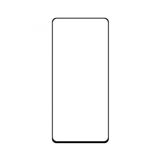 İnfinix Note 40 Pro Uyumlu 5D Glass Temperli Cam Ekran Koruyucu (Siyah)