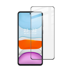 Oppo A60 Uyumlu 5D Glass Temperli Cam Ekran Koruyucu (Siyah)