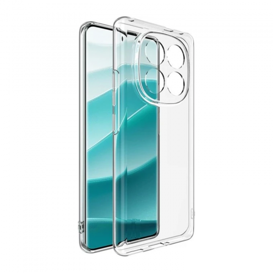 Xiaomi Redmi Note 14 Pro Plus Lux Seri Kamera Korumalı Premium Şeffaf Silikon Kılıf