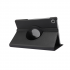 Lenovo Tab M10 X328FU 360 Dönen Standlı Kapaklı Kılıf (Siyah)