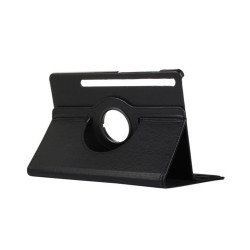 Samsung Galaxy S10 Plus 360 Dönen Standlı Kapaklı Kılıf (Siyah)