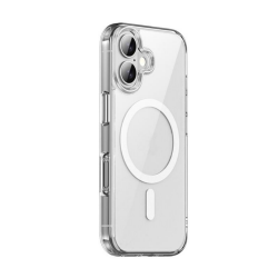 iPhone 17 Magsafe Uyumlu Şeffaf Silikon Kılıf