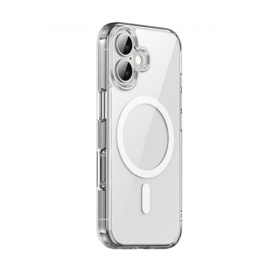 iPhone 17 Magsafe Uyumlu Şeffaf Silikon Kılıf