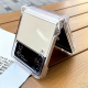 Samsung Galaxy Z Flip 6  Uyumlu Şeffaf Sert PC Kılıf