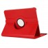 iPad Air 11 M3 360 Dönen Standlı Kapaklı Kılıf (Kırmızı)