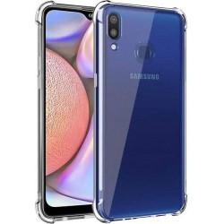 Samsung Galaxy A10s Uyumlu Darbe Emici Şeffaf Silikon Kılıf