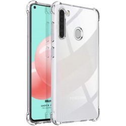 Samsung Galaxy A21 Uyumlu Darbe Emici Şeffaf Silikon Kılıf
