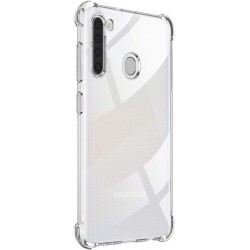 Samsung Galaxy A21 Uyumlu Darbe Emici Şeffaf Silikon Kılıf