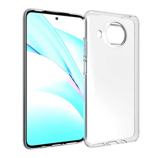 Xiaomi Mi 10T Lite Lux Seri Premium Şeffaf Silikon Kılıf