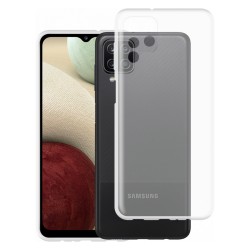 Samsung Galaxy A12 Uyumlu Lux Seri Premium Şeffaf Silikon Kılıf
