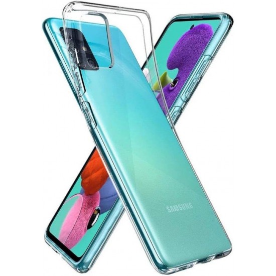 Samsung Galaxy A02s Lux Seri Premium Şeffaf Silikon Kılıf