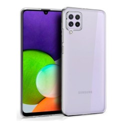 Samsung Galaxy A22 4G Lux Seri Kamera Korumalı Premium Şeffaf Silikon Kılıf