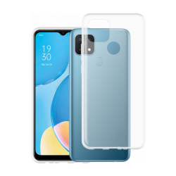 Oppo A15 Lux Seri Kamera Korumalı Premium Şeffaf Silikon Kılıf