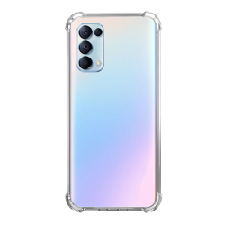 Oppo Reno 5 Pro Darbe Emici Şeffaf Silikon Kılıf