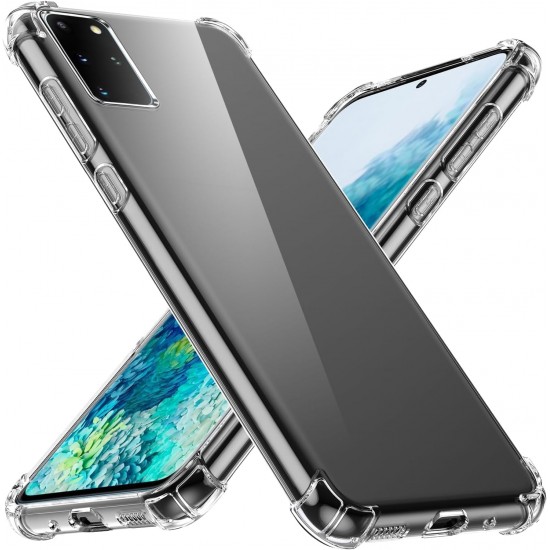 Samsung Galaxy S20 Plus Darbe Emici Şeffaf Silikon Kılıf Samsung Galaxy S20 Plus Darbe Emici Şeffaf Silikon Kılıf