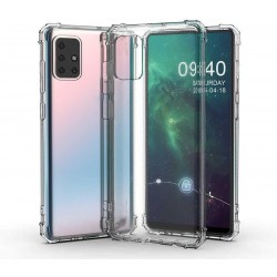 Samsung Galaxy S10 Lite Darbe Emici Şeffaf Silikon Kılıf