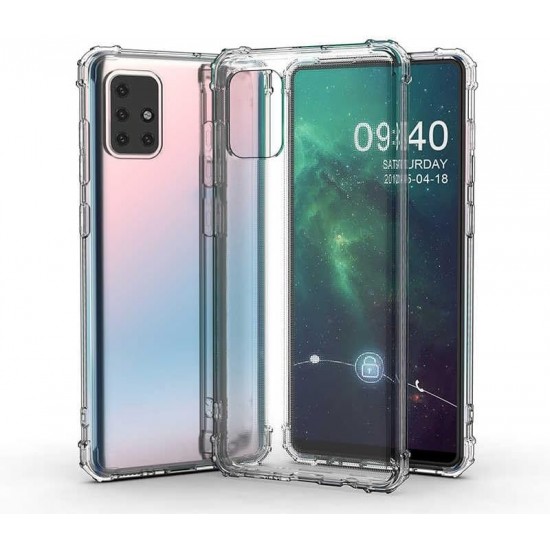 Samsung Galaxy S10 Lite Darbe Emici Şeffaf Silikon Kılıf Samsung Galaxy S10 Lite Darbe Emici Şeffaf Silikon Kılıf
