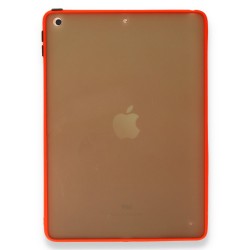 İpad 9.7 2018-2017 Uyumlu Montreal Seri Silikon Tablet Kılıfı (Kırmızı)
