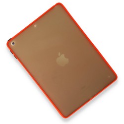 İpad 9.7 2018-2017 Uyumlu Montreal Seri Silikon Tablet Kılıfı (Kırmızı)