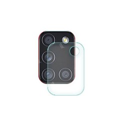 Samsung Galaxy A21S Uyumlu Temperli Cam Kamera Lens Koruyucu (Şeffaf)