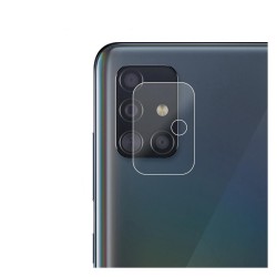 Samsung Galaxy M31S Uyumlu Temperli Cam Kamera Lens Koruyucu (Şeffaf)