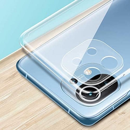 Xiaomi Mi 11 Lite Lux Seri Premium Şeffaf Silikon Kılıf