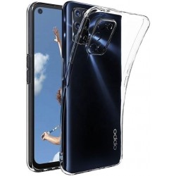 Oppo A54 Lux Seri Premium Şeffaf Silikon Kılıf