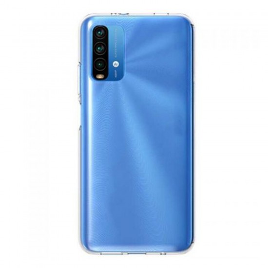 Xiaomi Redmi 9T Lux Seri Kamera Korumalı Premium Şeffaf Silikon Kılıf