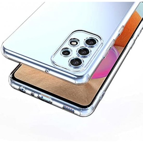 Samsung Galaxy A23 Lux Seri Kamera Korumalı Premium Şeffaf Silikon Kılıf