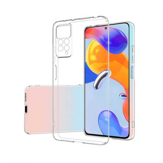 Redmi Note 11 Pro Lux Seri Kamera Korumalı Premium Şeffaf Silikon Kılıf