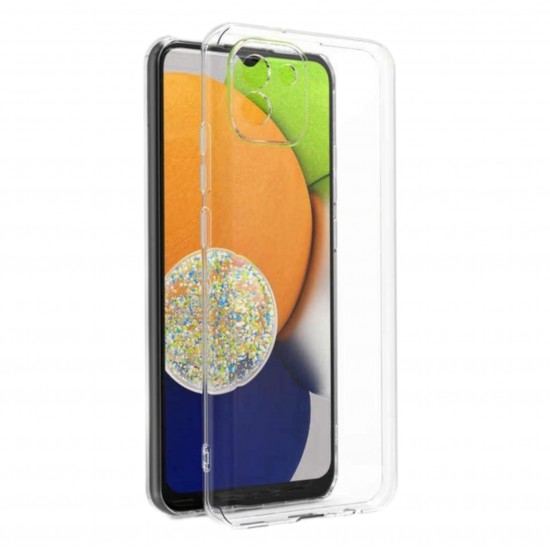 Samsung Galaxy A03 Lux Seri Kamera Korumalı Premium Şeffaf Silikon Kılıf