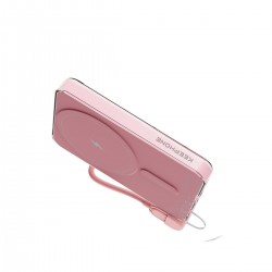 Keephone PB52 IceMag 5.000 mAh Type-C 20W PD Magsafe Destekli Powerbank (Pembe)