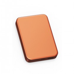 Keephone PB60 Glossey 10.000 mAh 22.5W USB 20W Type-C 15W Kablosuz Şarj Semi Solid Magsafe Powerbank (Turuncu)