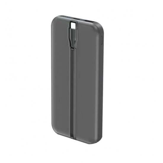 Earldom PD13 10.000 mAh Kablosuz Şarjlı PD Hızlı Şarj Powerbank (Siyah)