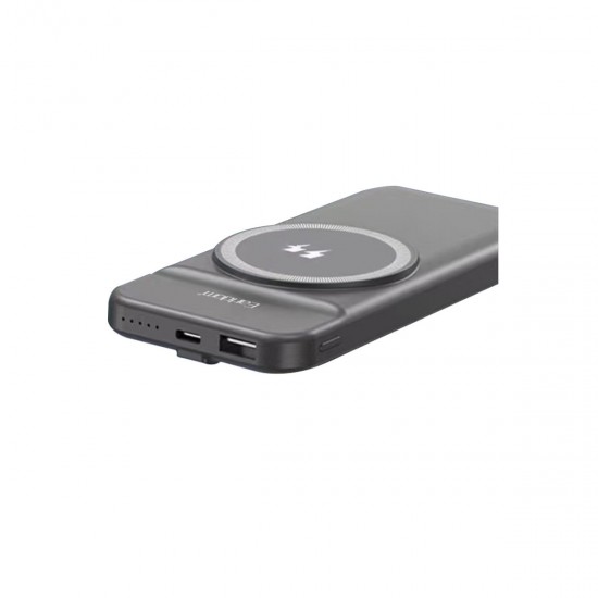 Earldom PD13 10.000 mAh Kablosuz Şarjlı PD Hızlı Şarj Powerbank (Siyah)