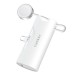 Earldom PD46 5.000 mAh 20W Dahili Type-C Çıkışlı Ekstra Dahili 2.5W Saat Şarj Kablolu PD Hızlı Şarj Mini Powerbank (Beyaz)